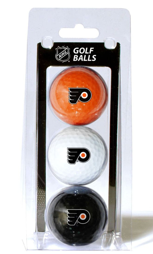 Paquete de 3 pelotas de golf de los Philadelphia Flyers