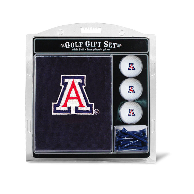 Juego de regalo de golf de los Arizona Wildcats con toalla bordada