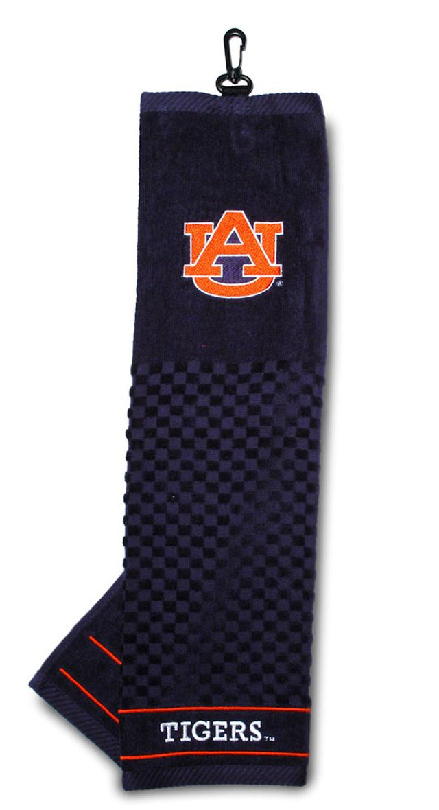 Toalla de golf bordada de Auburn Tigers de 16 x 22 pulgadas