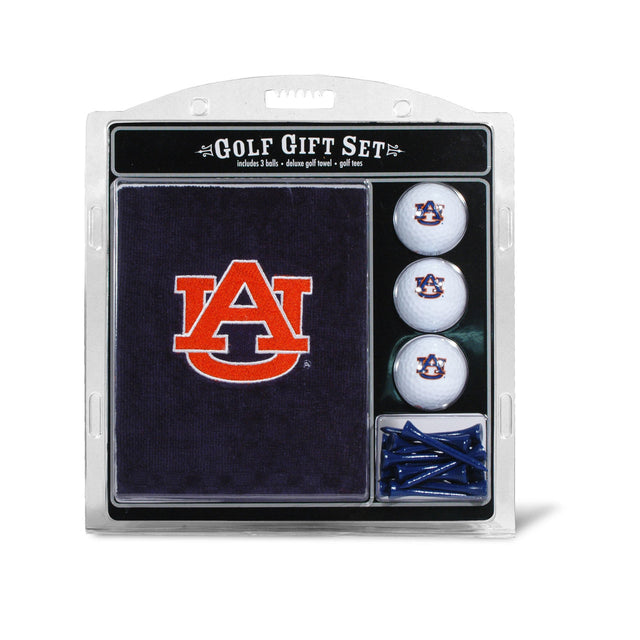 Juego de regalo de golf Auburn Tigers con toalla bordada