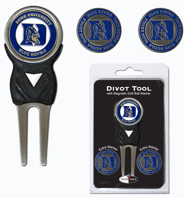 Duke Blue Devils Golf Divot Tool with 3 Markers