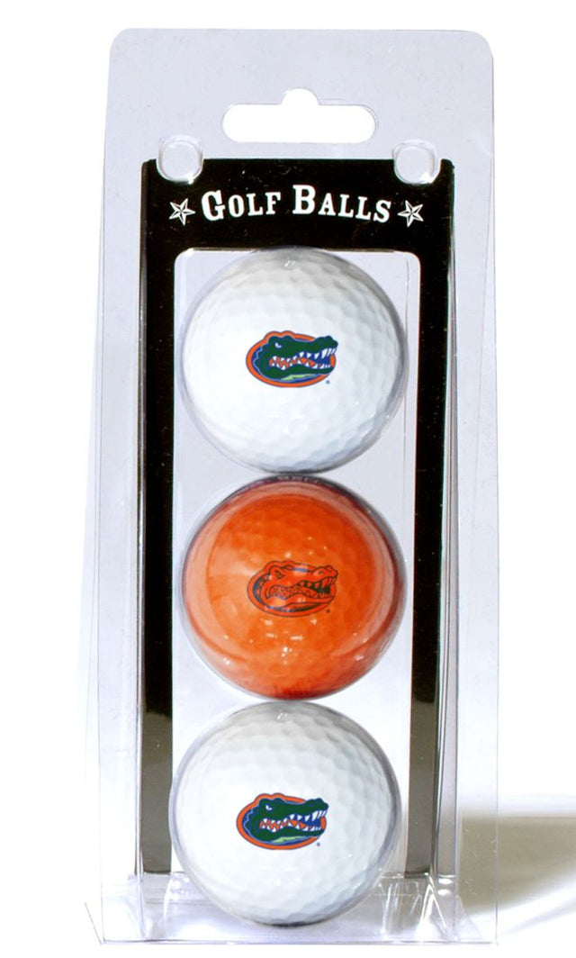 Paquete de 3 pelotas de golf Florida Gators