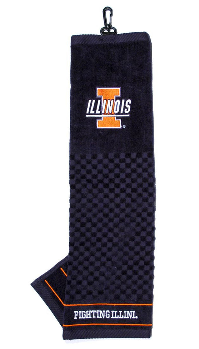 Illinois Fighting Illini 16"x22" Embroidered Golf Towel