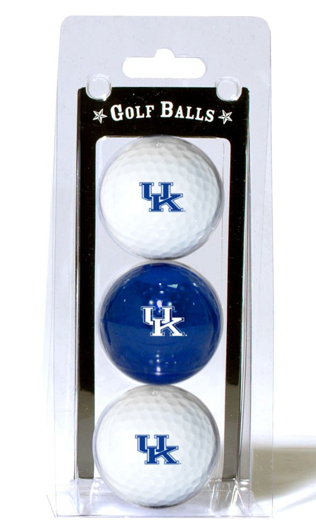 Paquete de 3 pelotas de golf Kentucky Wildcats