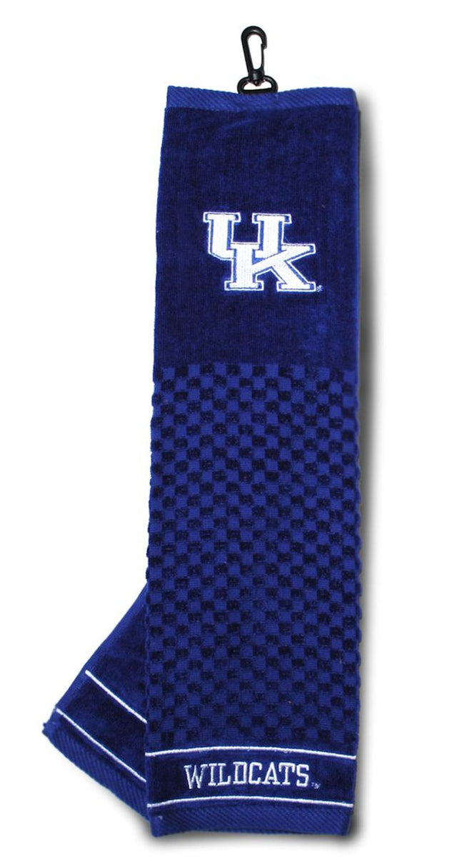 Toalla de golf bordada de Kentucky Wildcats de 16" x 22"