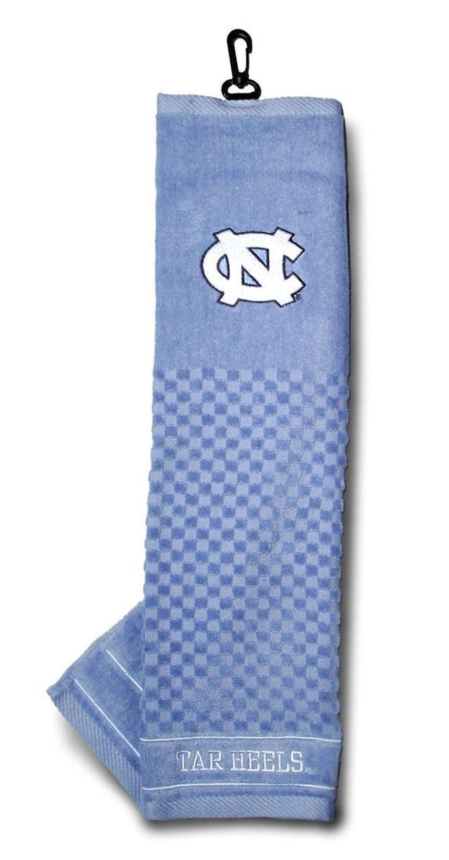 Toalla de golf bordada de 16" x 22" de los Tar Heels de Carolina del Norte