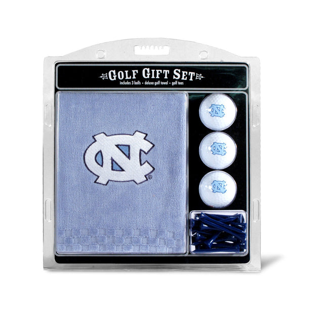 North Carolina Tar Heels Golf Gift Set with Embroidered Towel