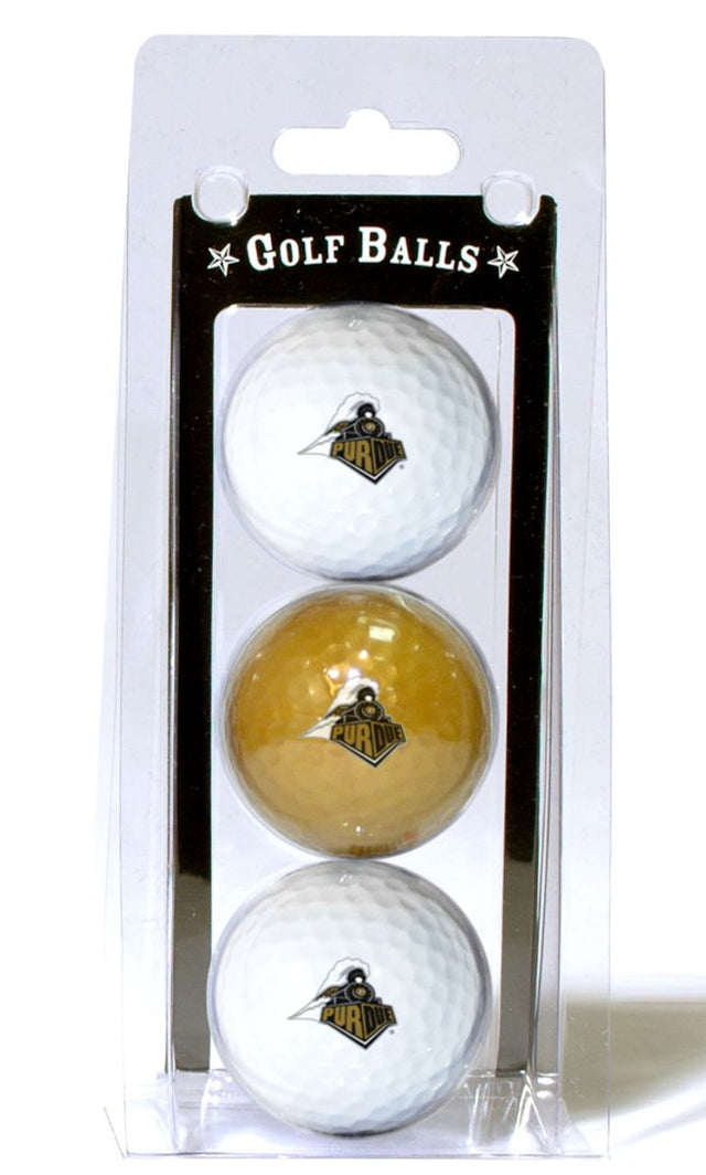 Purdue Boilermakers Golf Balls 3 Pack