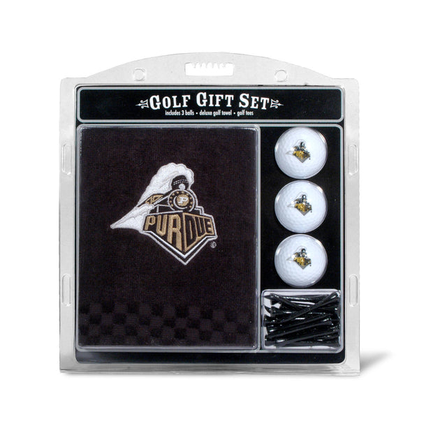 Purdue Boilermakers Golf Gift Set with Embroidered Towel