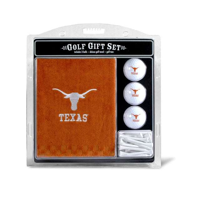 Texas Longhorns Golf Gift Set with Embroidered Towel