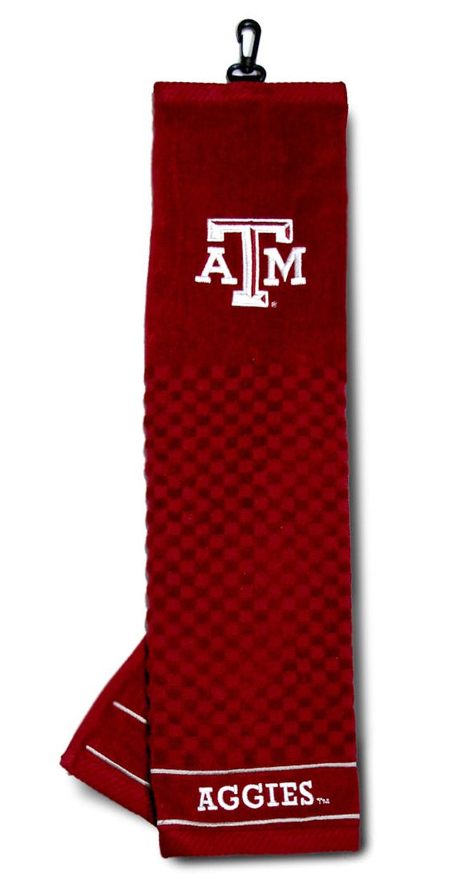 Toalla de golf bordada de 16" x 22" de Texas A&amp;M Aggies