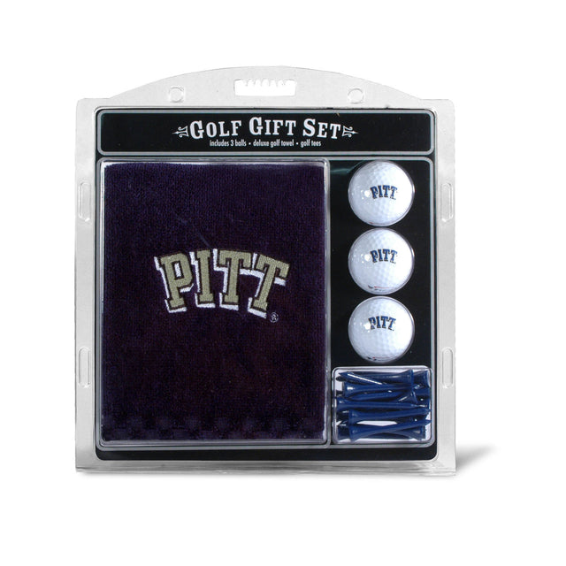 Set de regalo de golf de los Pittsburgh Panthers con toalla bordada