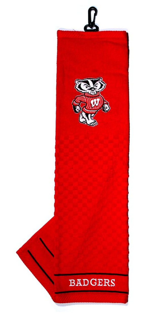 Wisconsin Badgers 16"x22" Embroidered Golf Towel