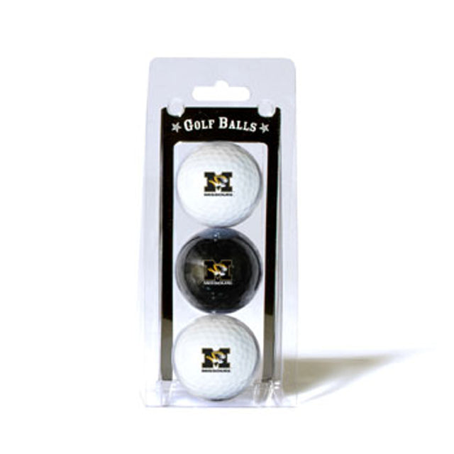 Missouri Tigers 3 Pack of Golf Balls