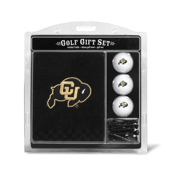 Colorado Buffaloes Golf Gift Set with Embroidered Towel