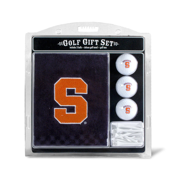 Juego de regalo de golf Syracuse Orange con toalla bordada