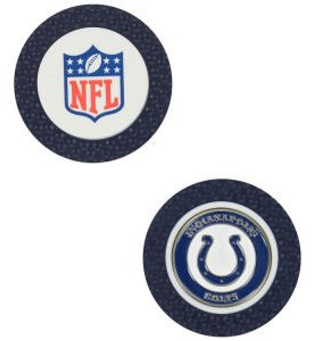 Ficha de golf con marcador de los Indianapolis Colts