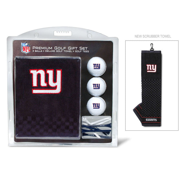 Set de regalo de golf de los New York Giants con toalla bordada