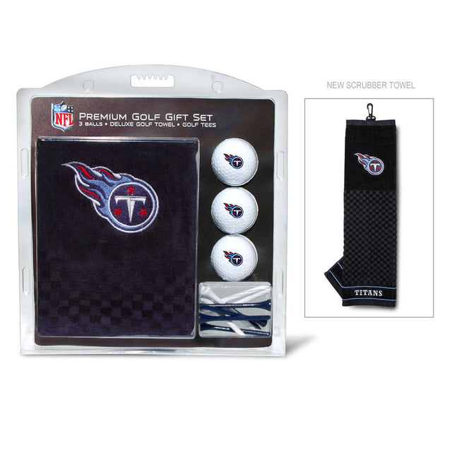 Set de regalo de golf de Tennessee Titans con toalla bordada