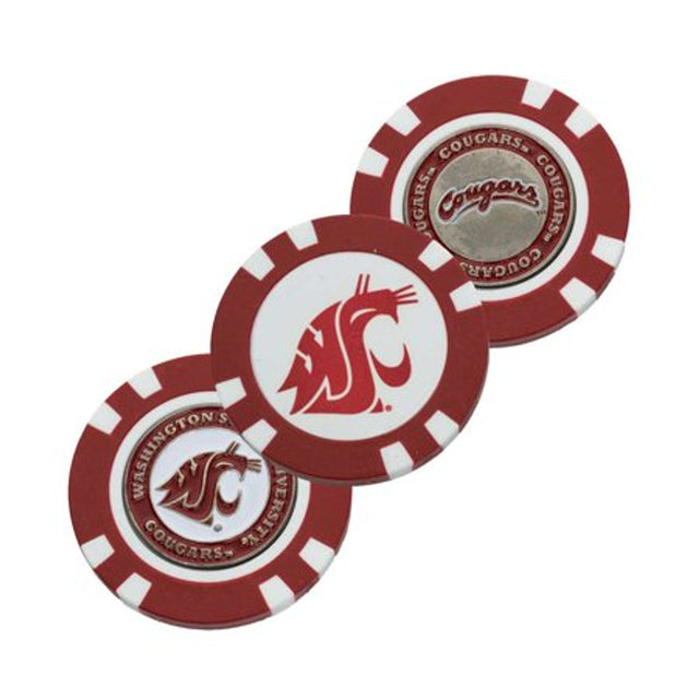 Ficha de golf con marcador de los Washington State Cougars