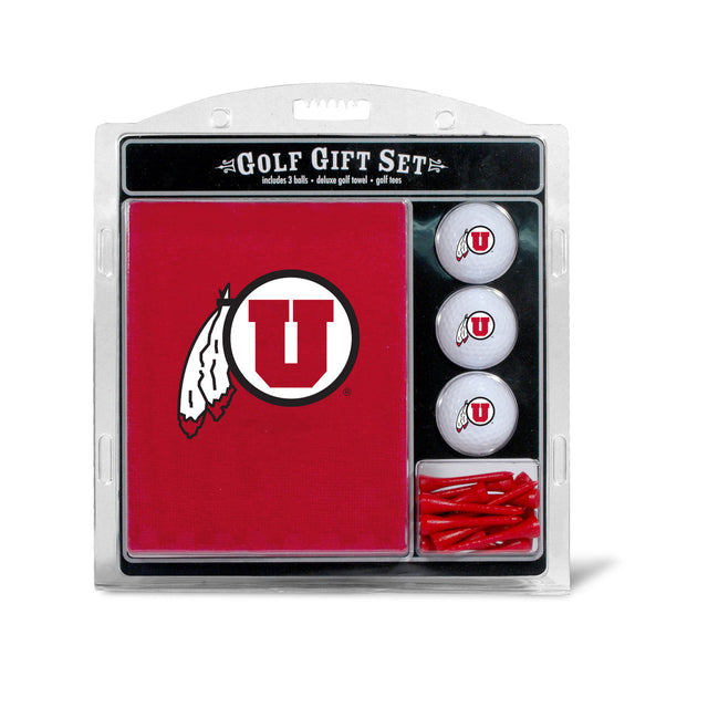 Juego de regalo de golf de Utah Utes con toalla bordada