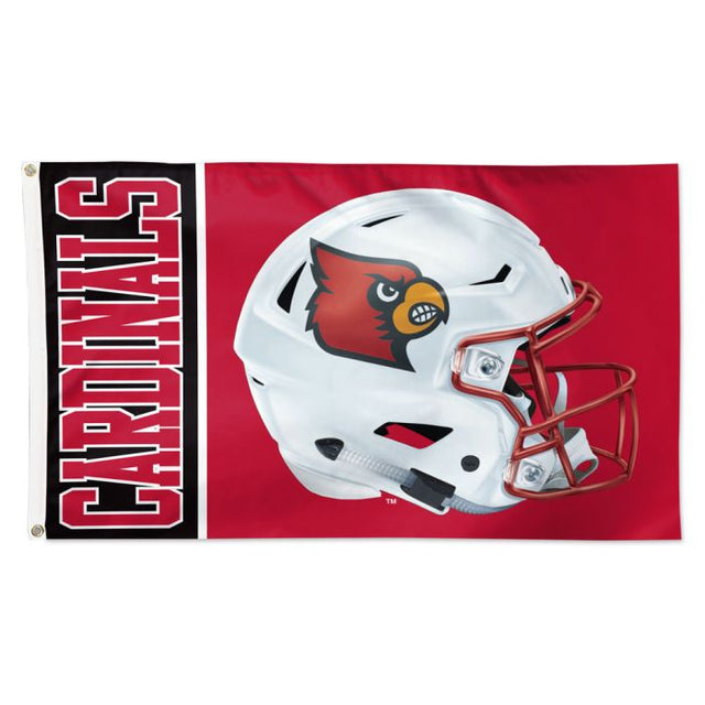 Bandera de los Cardenales de Louisville - Deluxe 3' X 5'