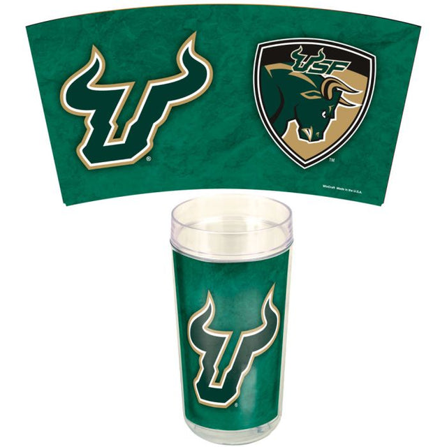 Vaso de 24 oz de los South Florida Bulls