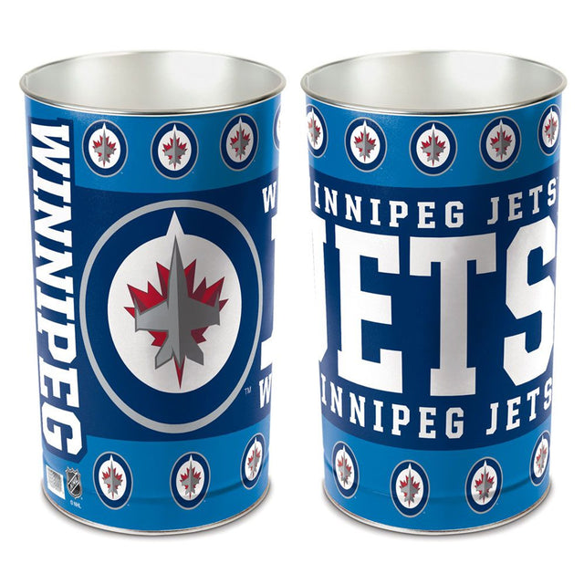 Winnipeg Jets Wastebasket 15"