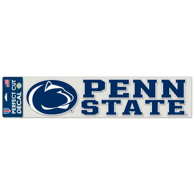 Penn State Nittany Lions Perfect Cut Decals 4" x 17"