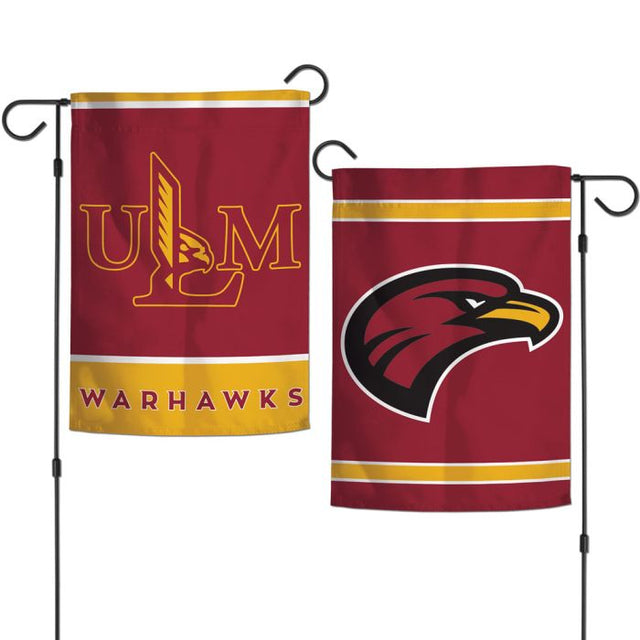 Louisiana - Monroe War Hawks Garden Flags 2 sided 12.5" x 18"