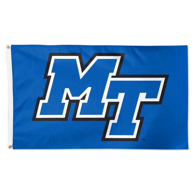 Bandera azul de los Raiders de Middle Tennessee State: Deluxe, 3' x 5'