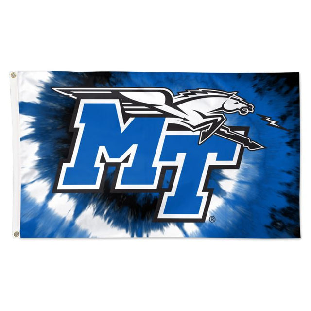 Bandera azul de los Raiders de Middle Tennessee State: Deluxe, 3' x 5'