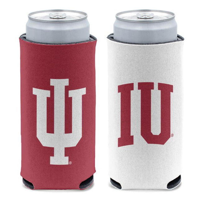 Indiana Hoosiers 2 COLOR 12 oz Slim Can Cooler