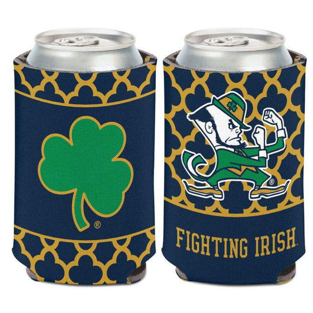 Enfriador de latas QUATERFOIL Notre Dame Fighting Irish de 12 oz.