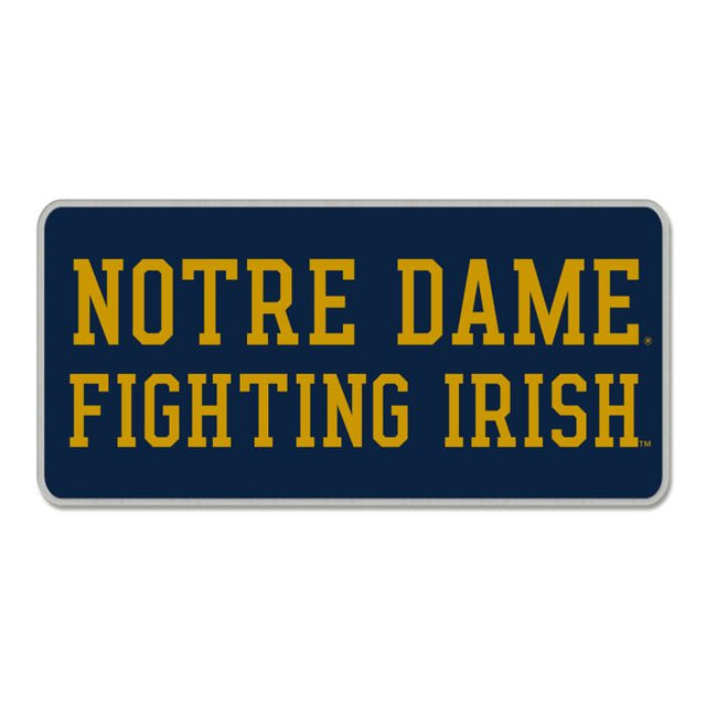 Tarjeta de joyería con pin de colección de FIGHTING IRISH de Notre Dame Fighting Irish