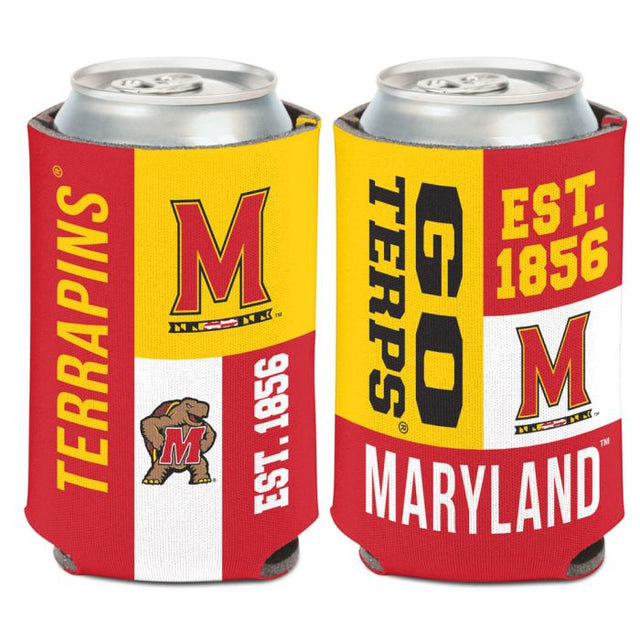 Maryland Terrapins COLORBLOCK Can Cooler 12 oz.