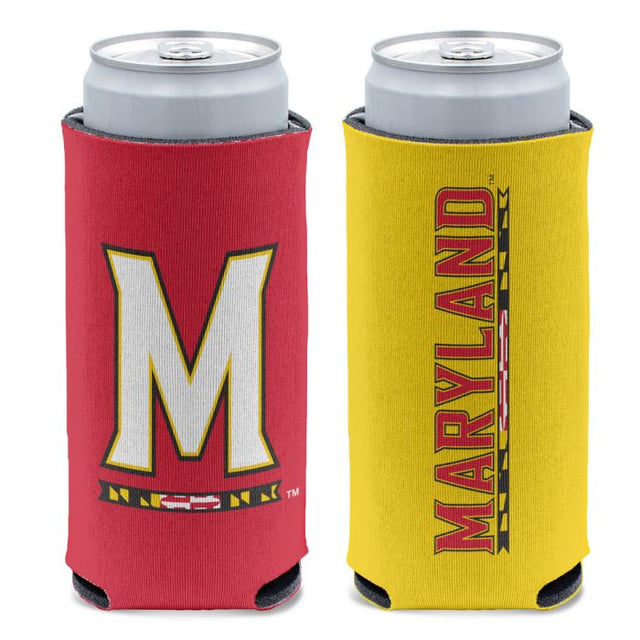 Enfriador de latas delgado de 12 oz Maryland Terrapins