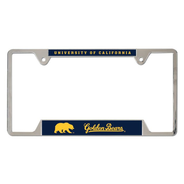 California Golden Bears Metal License Plate Frame