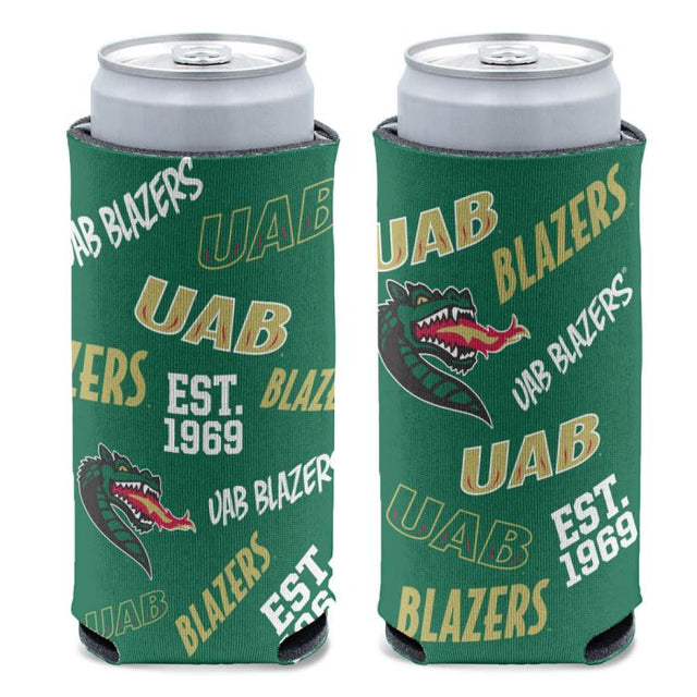 Alabama at Birmingham Blazers 12 oz Slim Can Cooler