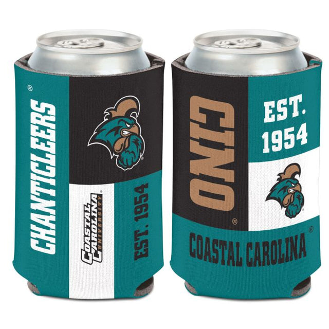 Coastal Carolina Chanticleers COLORBLOCK 罐式冷却器 12 盎司。