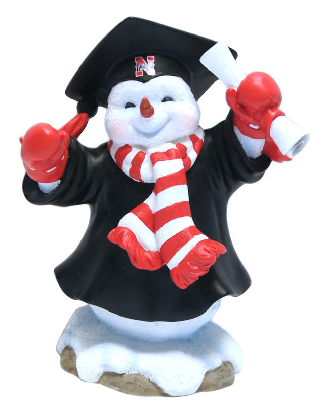 Muñeco de nieve de graduación de Jack de los Nebraska Cornhuskers - Logotipo de script CO