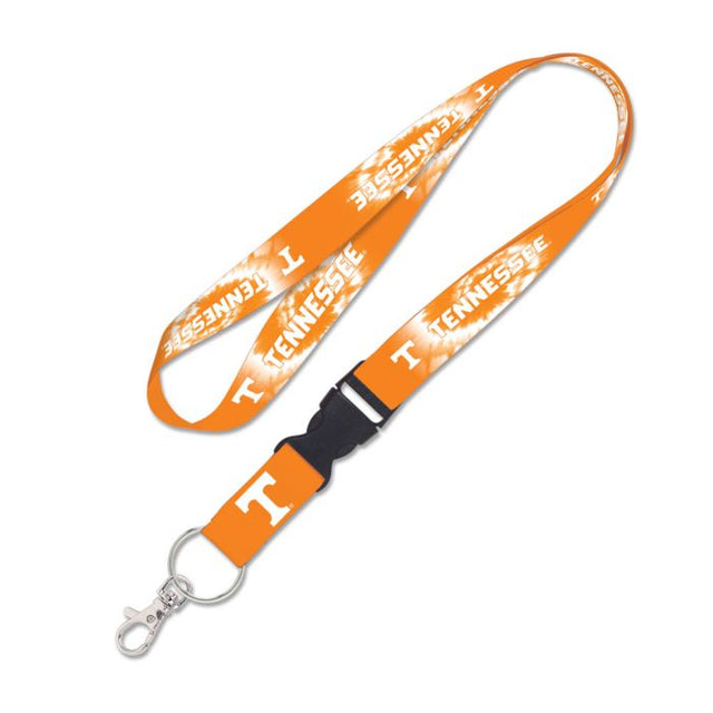 Tennessee Volunteers TIE DYE Lanyard w/detachable buckle 1"