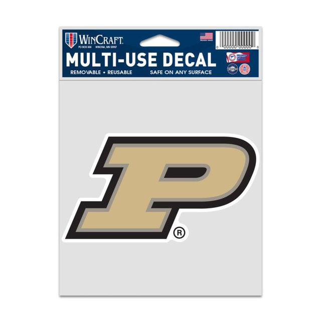 Calcomanías para fanáticos de Purdue Boilermakers de 3,75" x 5"