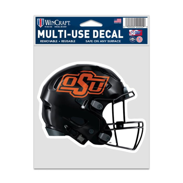 Calcomanías para fanáticos del casco de los Oklahoma State Cowboys de 3,75" x 5"