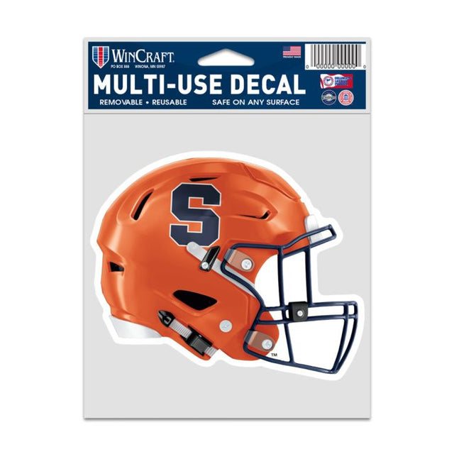 Syracuse Orange HELMET Fan Decals 3.75" x 5"