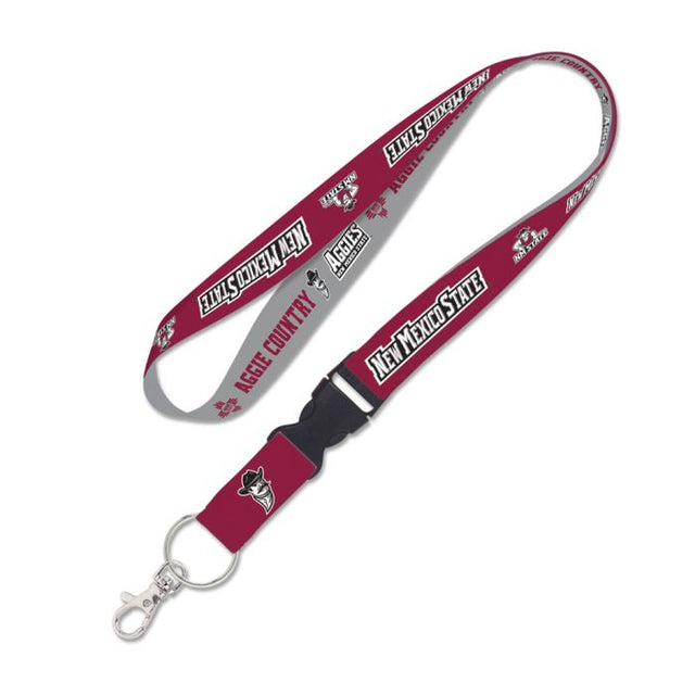 New Mexico State Aggies Lanyard w/detachable buckle 1"