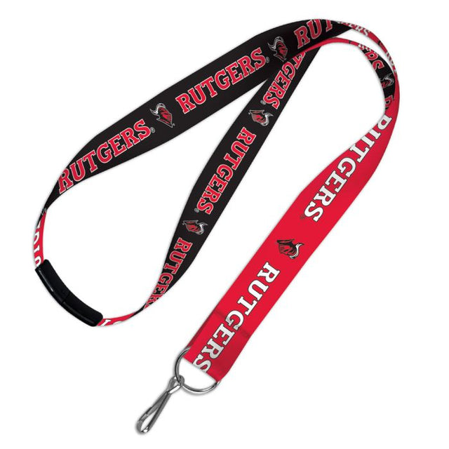 Rutgers Scarlet Knights Lanyards w/Breakaway 1"