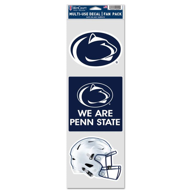 Penn State Nittany Lions Penn State Fan Decals 3.75" x 12"