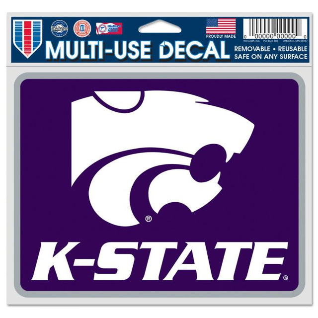 Kansas State Wildcats Fan Decals 5" x 6"