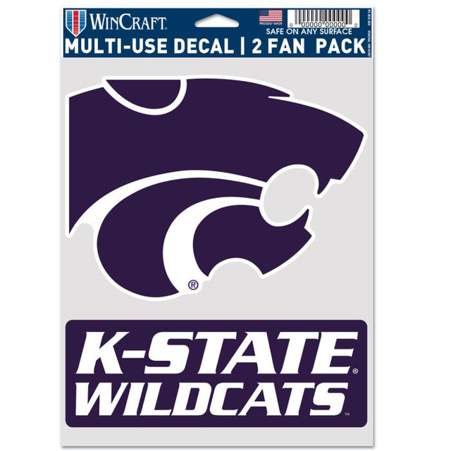 Kansas State Wildcats Multi Use 2 Fan Pack